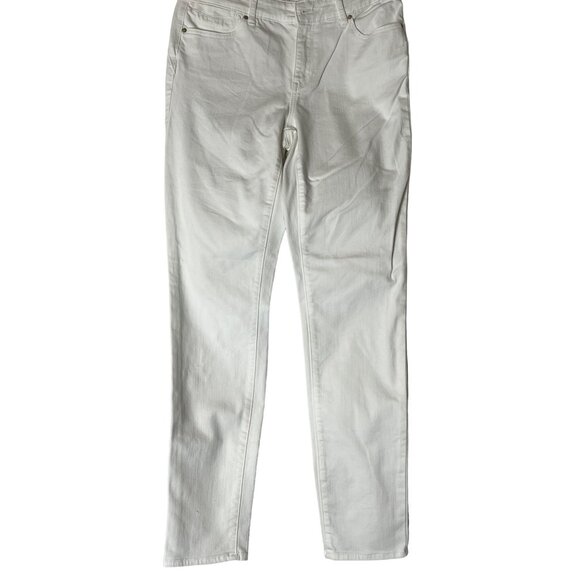 Chico's Platinum Jegging Regular White Pants Chico's Size 0 (US Small4) - Picture 1 of 9